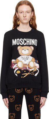 Black Teddy Bear Sweatshirt