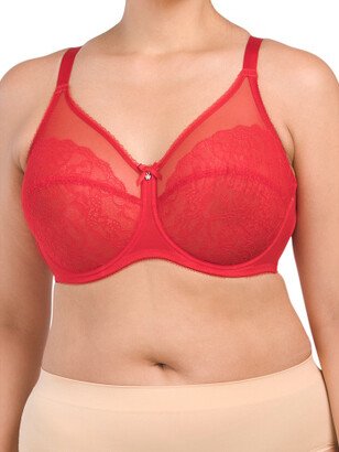 Full Figure Retro Chic Underwire Bra for Women