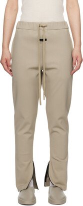 Beige Slim Lounge Pants