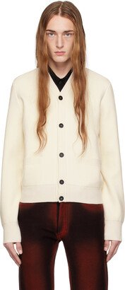 White Button Cardigan