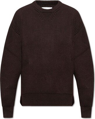 Crewneck Knitted Jumper-BC