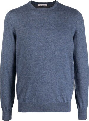 Crew-Neck Pullover Jumper-AC