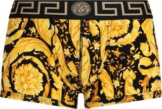 Barocco-Printed Stretched Boxers