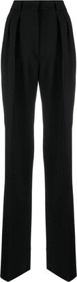 High-Waist Pleated Trousers-AG