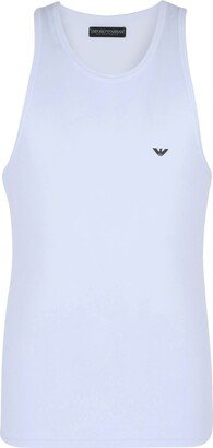 Mens Knit Tank Undershirt White