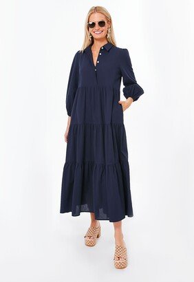 Pomander Place Navy Mabel Maxi Dress