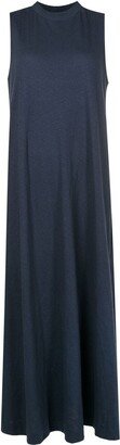 Sleeveless Cotton Maxi Dress