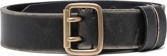 Buckle Leather Belt-AE