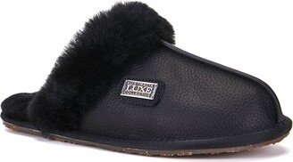 Closed Leather Slipper-AA