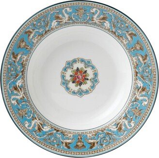 Florentine Turquoise Soup Plate (23cm)-AA