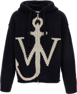 'anchor' Hooded Sweater