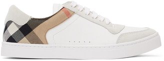 White Check Reeth Sneakers