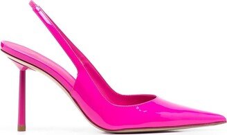 Bella pointed-toe slingback pumps-AB