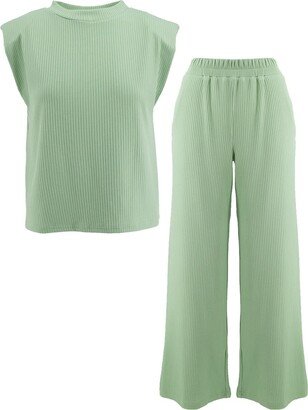 Bluzat Mint Matching Set