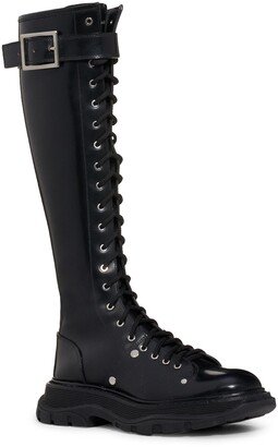 Tread Tall Lace-Up Platform Boot