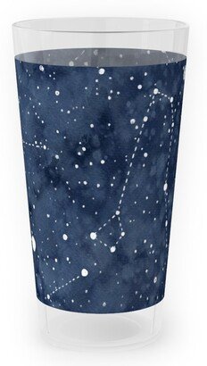 Outdoor Pint Glasses: Star Constellations - Blue Outdoor Pint Glass, Blue