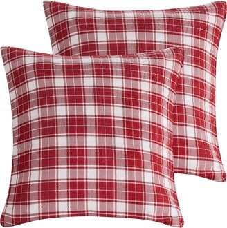 Folk Deer 2 Piece Sham Set, European