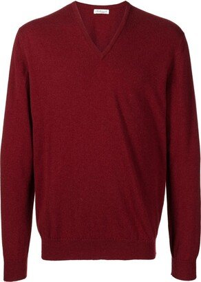 Leathersmith of London V-neck knit jumper