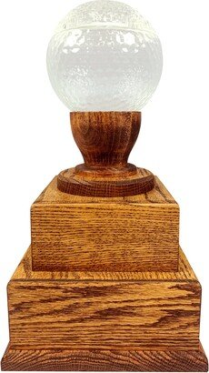 Golf Trophy Whiskey Decanter - Unique Tournament Or Scramble With Engravable Plaques & Glass Ball