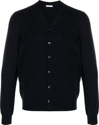 V-neck cashmere cardigan-AN