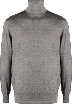 Fine-Knit Wool Jumper-AJ