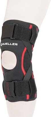 Mueller Omniforce Adjustable Knee Stabilizer Brace - L/XL - Black