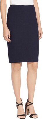 Micro Boucle Knit Pencil Skirt