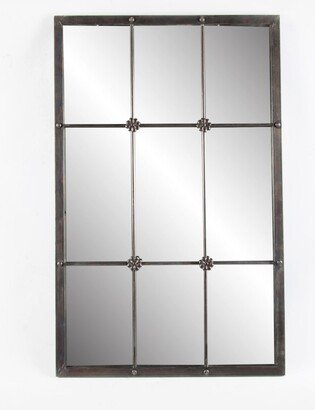 Metal Window Frame Wall Mirror