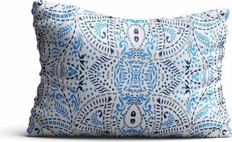 BollyDoll Free People Paisley Sham in Blue, White, Yellow