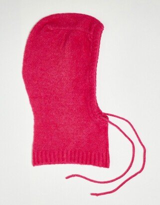 Lotta balaclava in bright pink