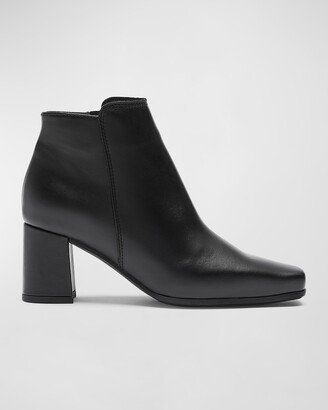 Tabitha Leather Ankle Booties