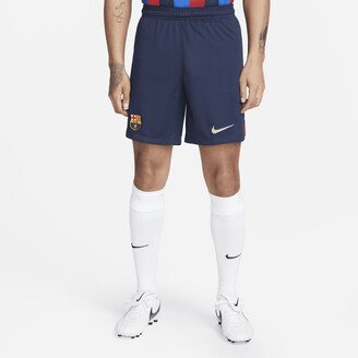 FC Barcelona 2022/23 Stadium Home Men's Dri-FIT Soccer Shorts in Blue