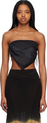 Black Asymmetric Camisole