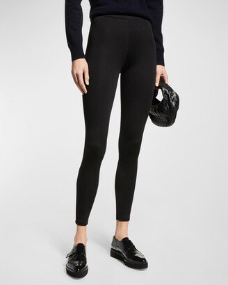 Ponte Ankle Leggings-AA