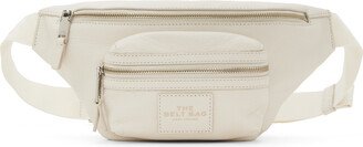 White 'The Leather Belt Bag' Pouch