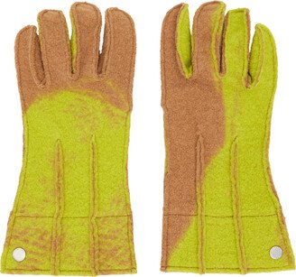 Green & Brown Grow Gloves