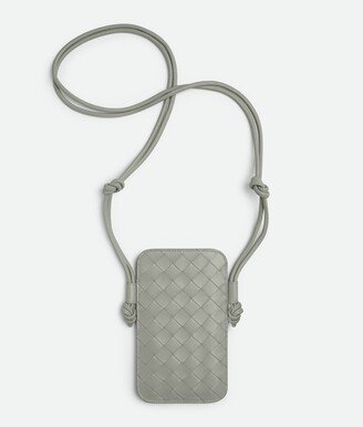 Intrecciato Phone Pouch On Strap