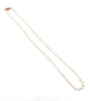 J.I. Stern Collection Pearl Strand with 14k Gold Clasp