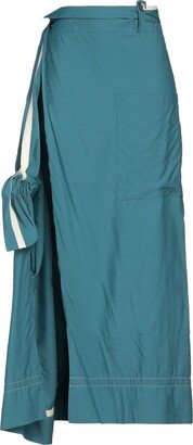 QUIRA Long Skirt Deep Jade