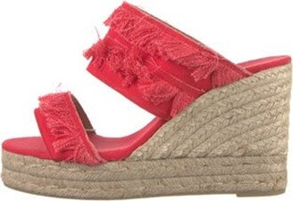 Canvas Raw-Edge Trim Espadrilles