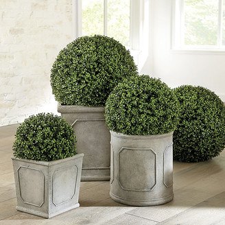 Faux Boxwood Planter Filler 11