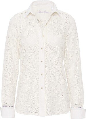 Priscilla Paisley Lace Shirt