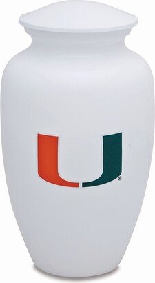 University Of Miami Football Classic Urn