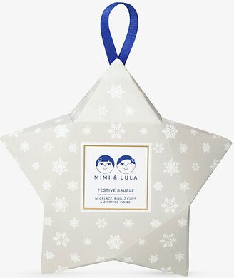 Mimi & Lula Multi Kids Star-shaped Advent Christmas Bauble