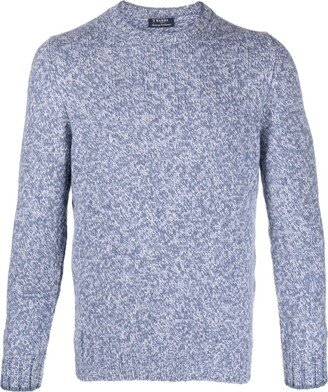 Speckle-Knit Virgin Wool Jumper