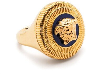 Medusa Head-detail signet ring