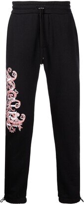 Paisley-Print Track Pants-AA