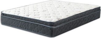 Continental Sleep, 12-Inch Medium Firm Euro Top Single Sided Hybrid Mattress, Compatible with Adjustable Bed, Full