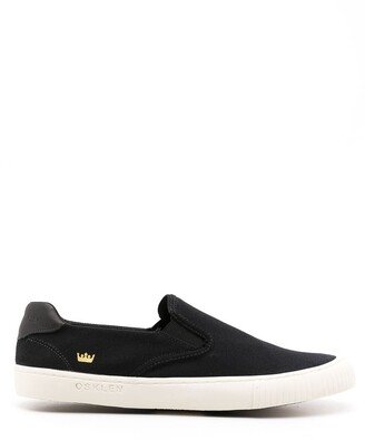 Canvas Slip-On Sneakers-AB