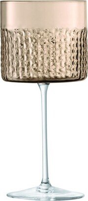 Set Of 2 Wicker Wine Glasses (320Ml)